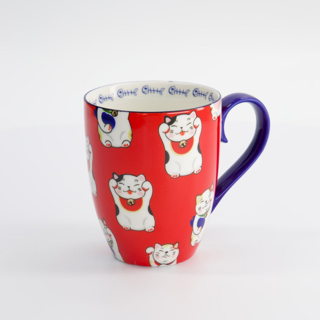Kawaii Neko | Rot | Tasse mit Geschenkbox 340 ml