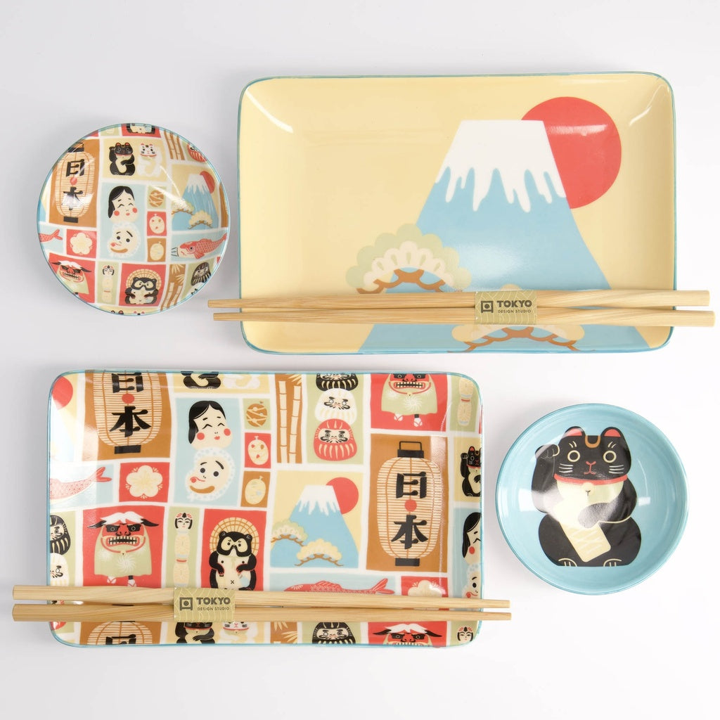 Sushi-Geschenkset Kawaii Japan 6-teilig