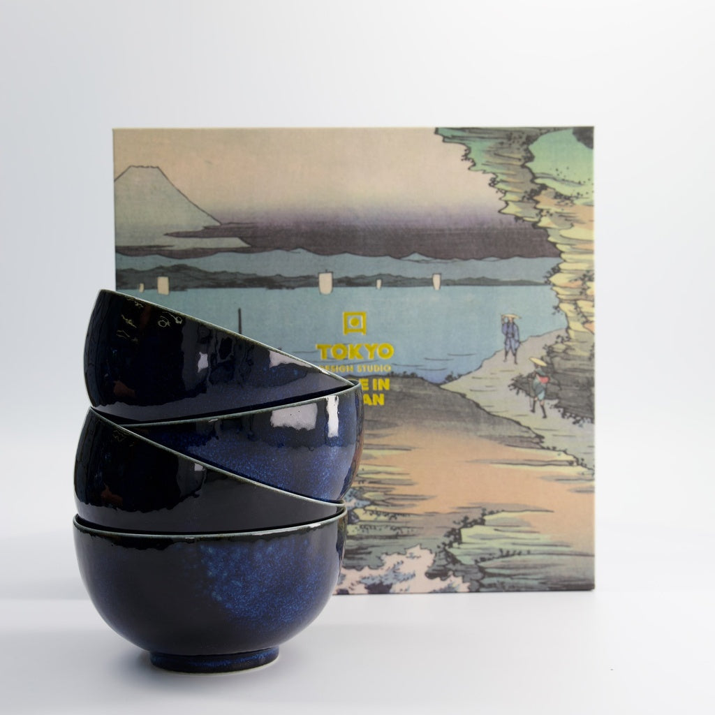 Bowl-Geschenkset Cobalt Blue 4er-Set, je 500 ml