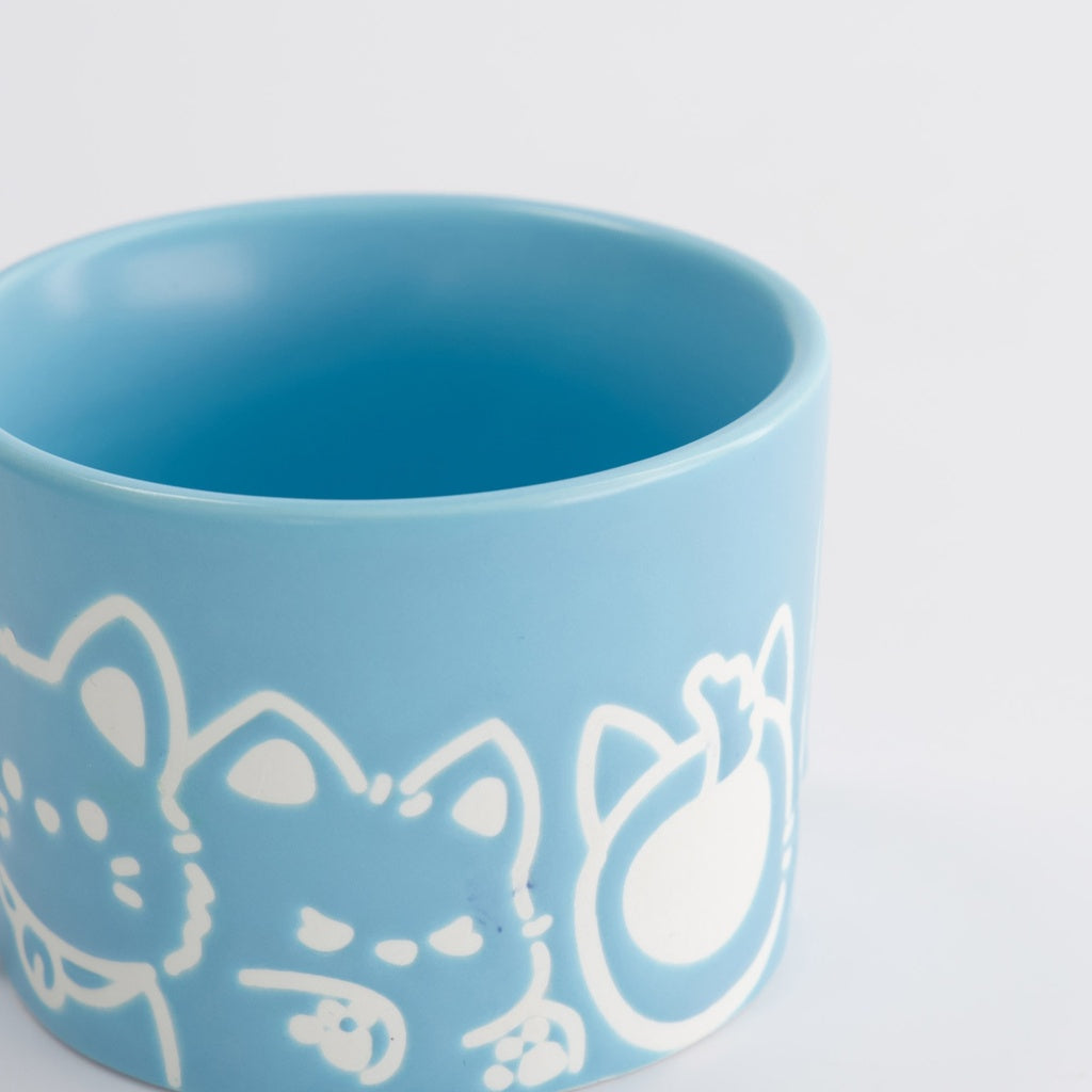 Kawaii Dog | Blau | Tasse ca. 200 ml