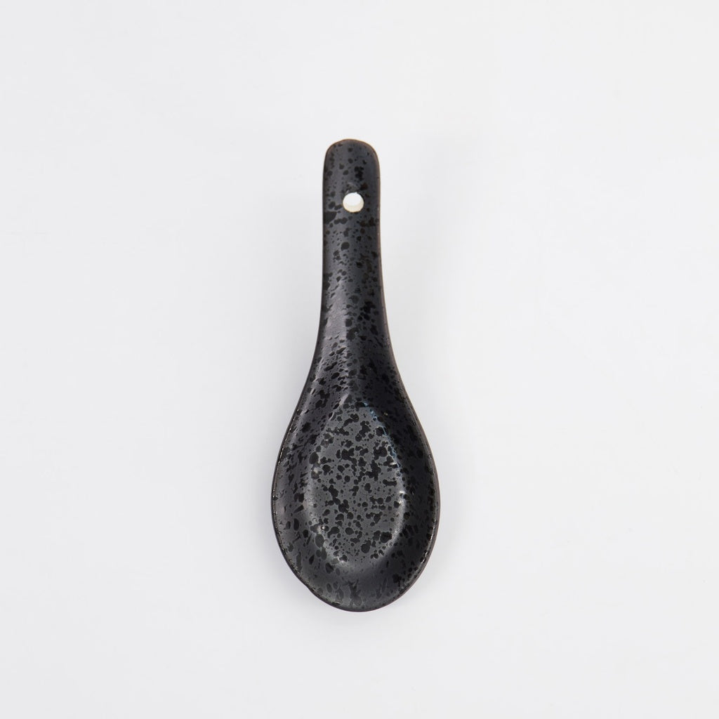 Tajimi Löffel | Schwarz 13,5 cm
