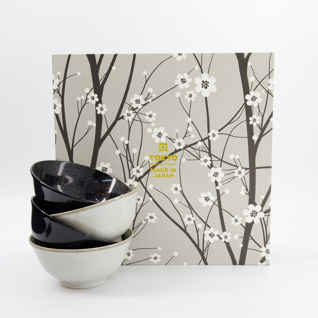 Tayo Bowl-Geschenkset Sakura 4er-Set, je 650 ml