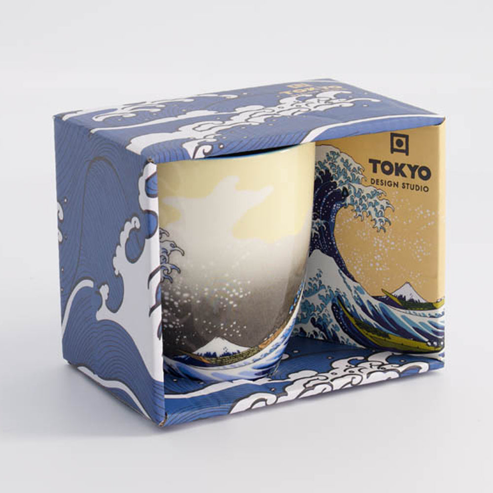 Kawaii Hokusai | Tasse mit Geschenkbox 340 ml