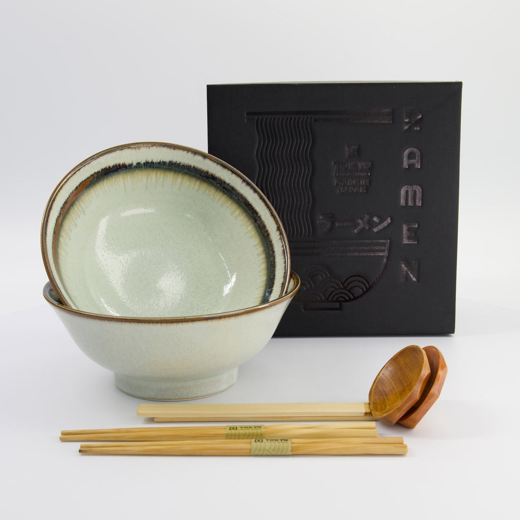Ramen-Geschenkset Wasabi Japan 6-teilig 1300 ml