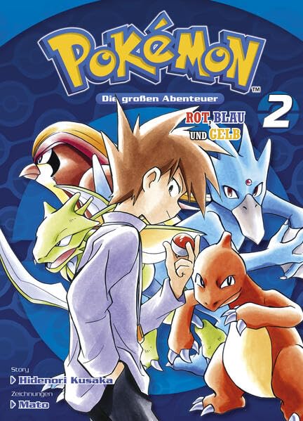 Pokémon - Die großen Abenteuer: Rot, Blau und Gelb | Band 02