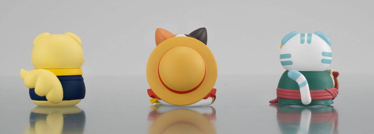 Nyan Piece! (Limited Edition) | One Piece | Mega Cat Project Happy Trio 3 cm