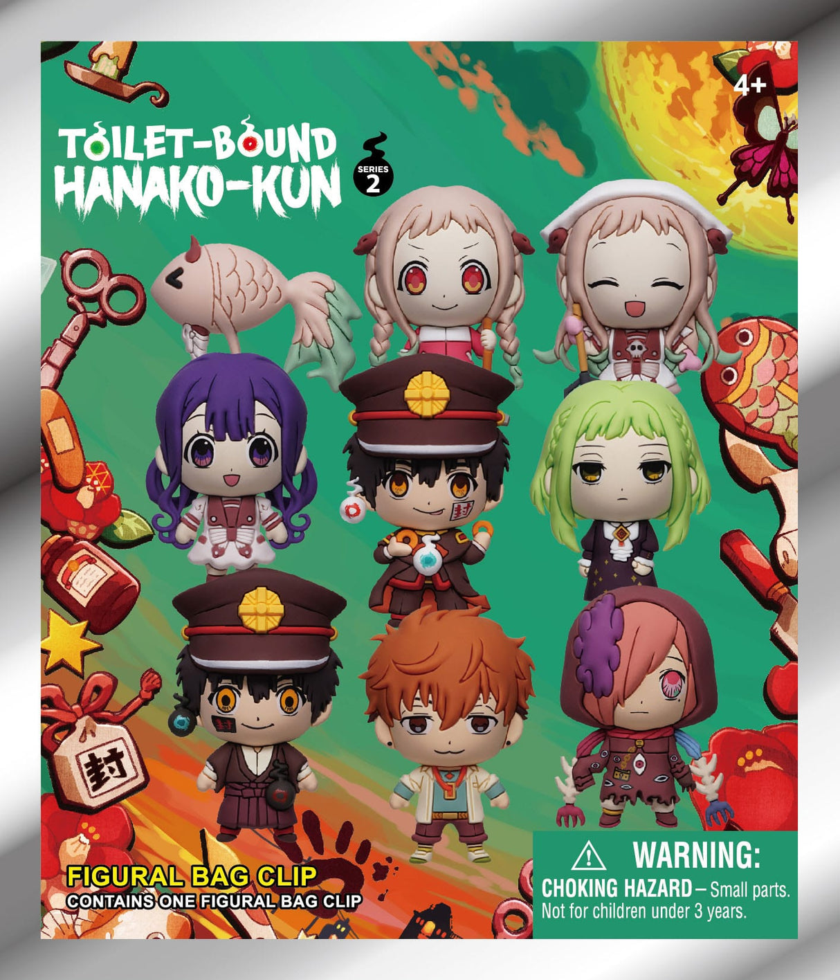 Toilet-Bound Hanako-kun | 3D PVC-Taschenanhänger | Serie 2