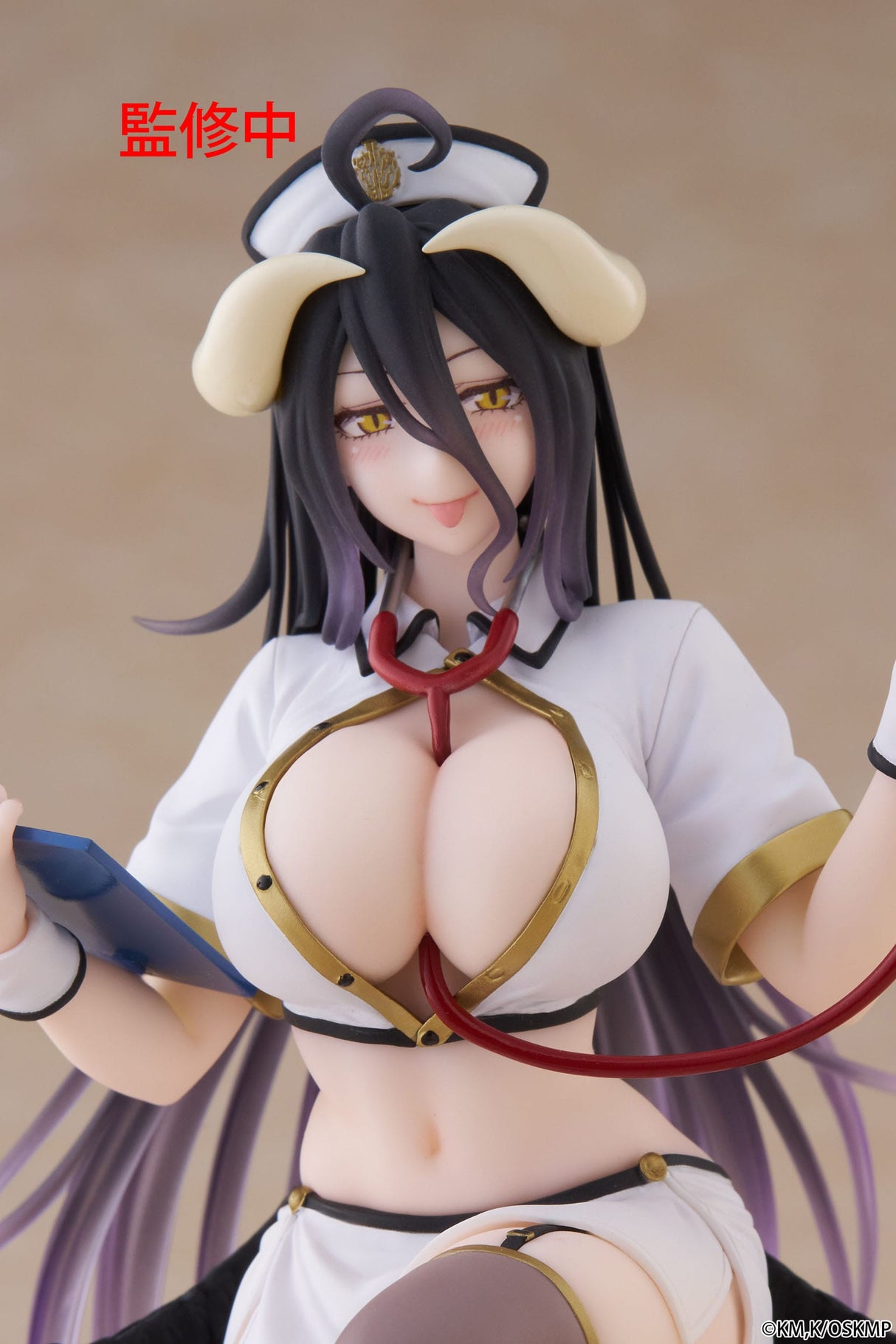 Albedo (Nurse Version) | Overlord | Desktop Cute PVC Figure 13 cm