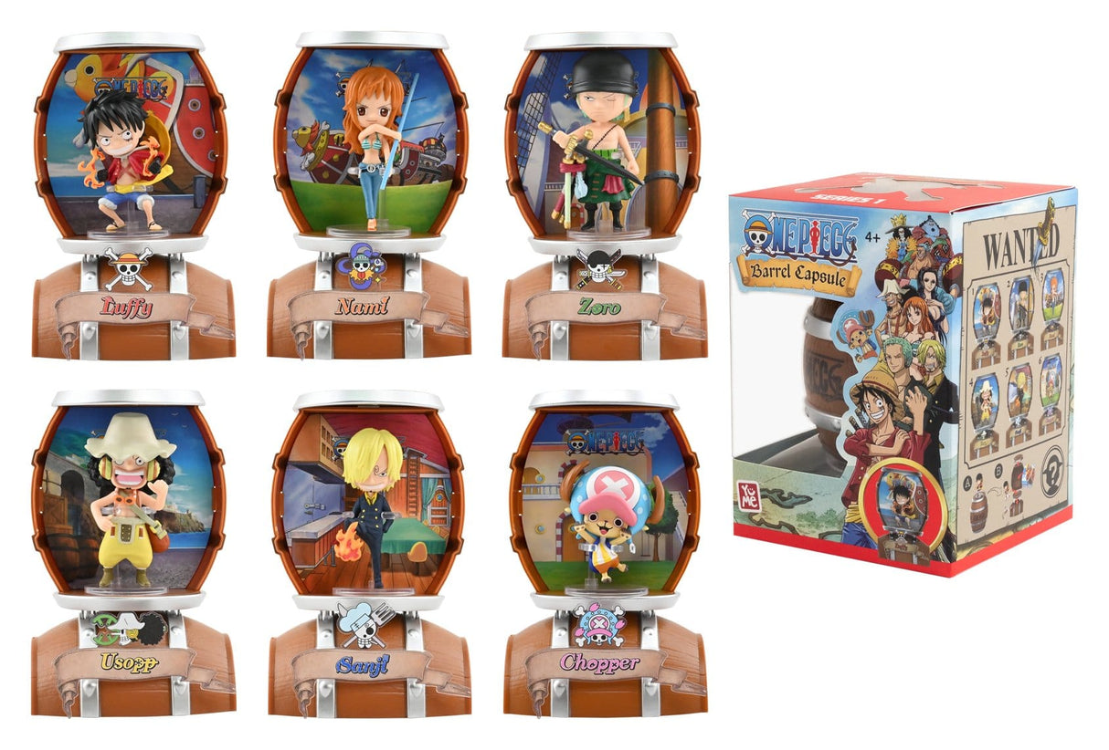 One Piece Barrel Capsule | Minifiguren 9 cm Blind Box