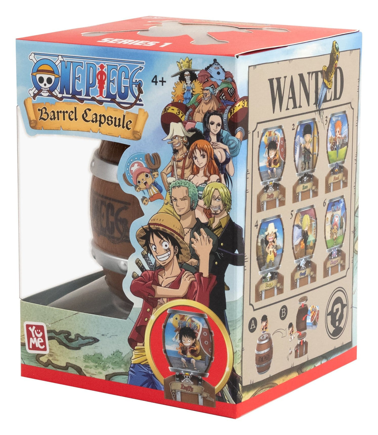 One Piece Barrel Capsule | Minifiguren 9 cm Blind Box