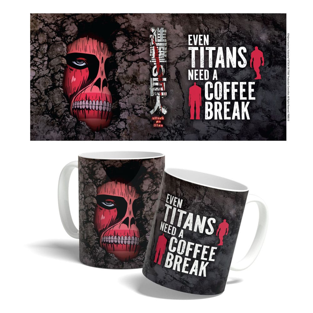 Attack on Titan Coffee Break Time | Tasse 325 ml