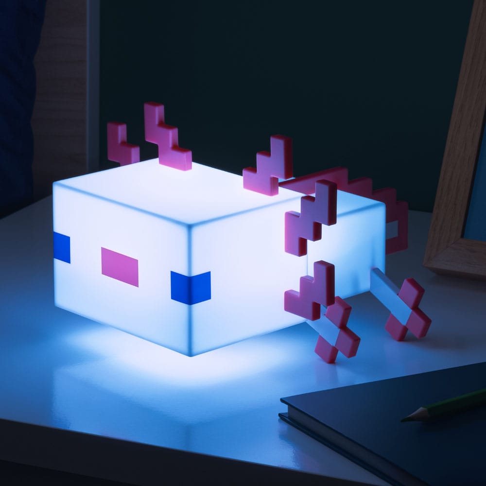 Axolotl | Minecraft | Lampe 21 cm