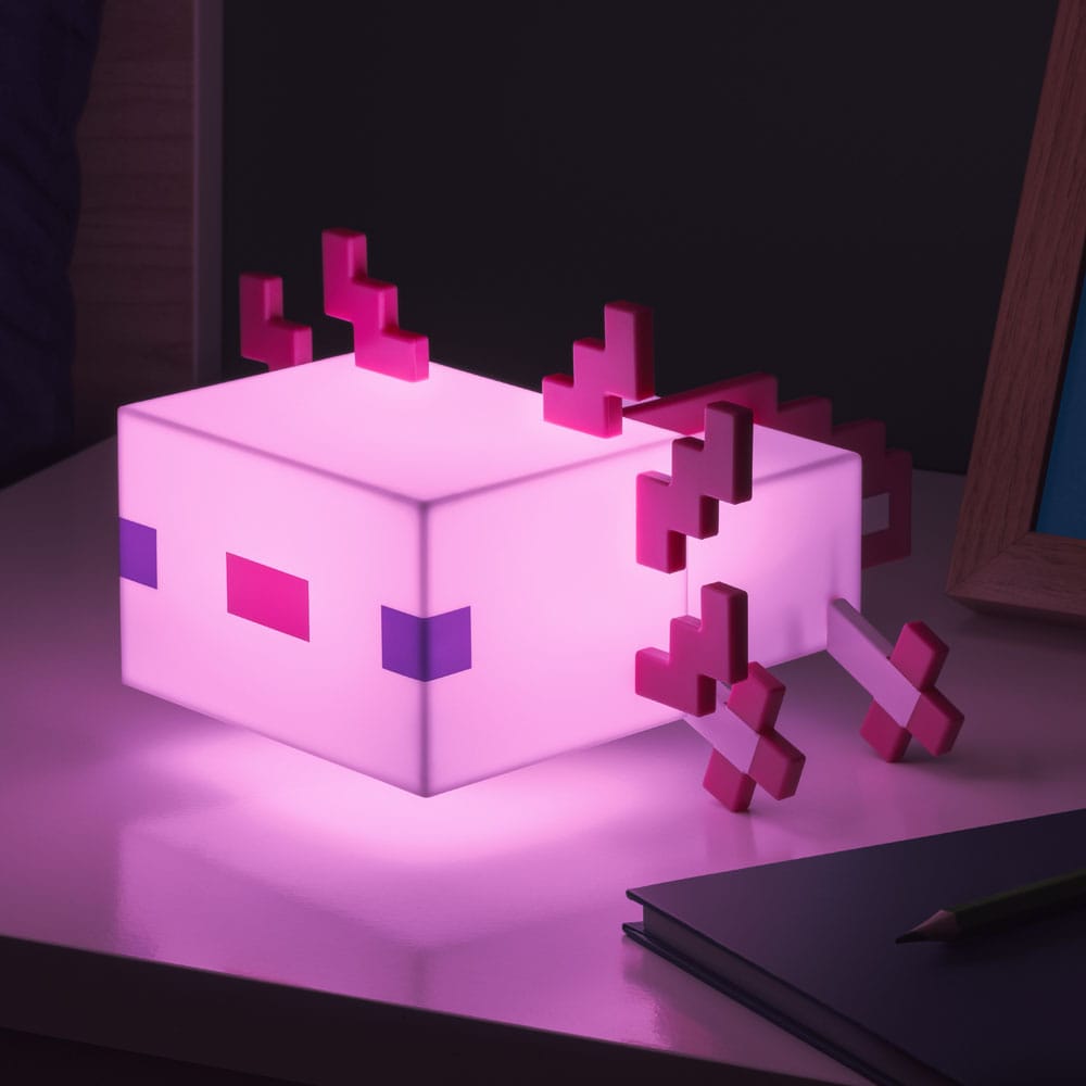 Axolotl | Minecraft | Lampe 21 cm
