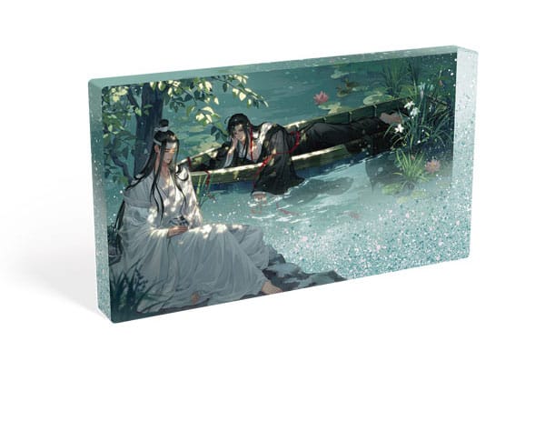 Wei Wuxian & Lan Wangji Lotus Pond | Grandmaster of Demonic Cultivation | Acryl Block 17 x 10 cm