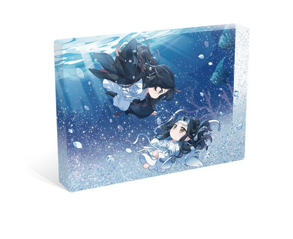 Wei Wuxian & Lan Wangji Zhao Xi Chibi Version | Grandmaster of Demonic Cultivation | Acryl Block 14 x 10 cm