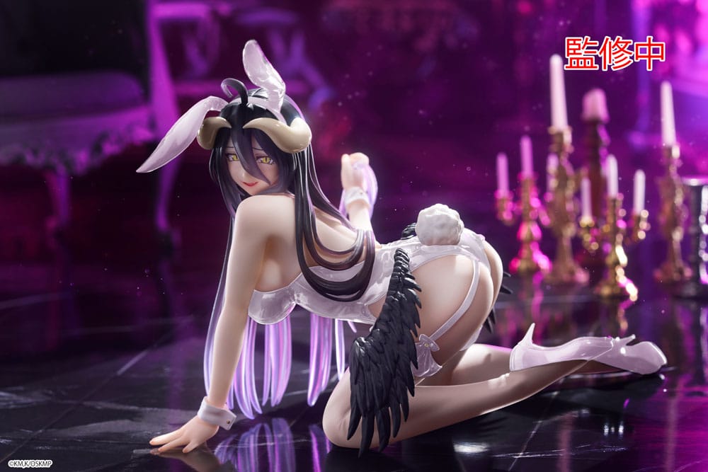 Albedo (Bunny Ver.) Renewal | Overlord | Desktop Cute PVC Statue 13 cm