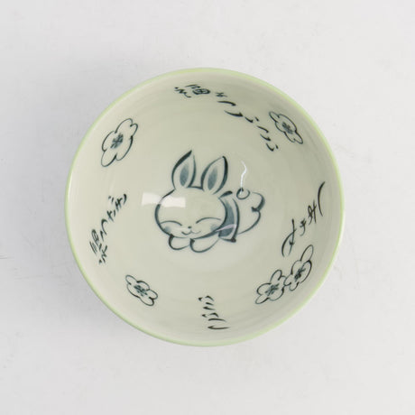 Kawaii Rabbit | Grün | Rice Bowl 300 ml