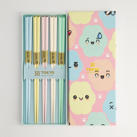 Esstäbchen-Geschenkset ''Cloud Emoji''