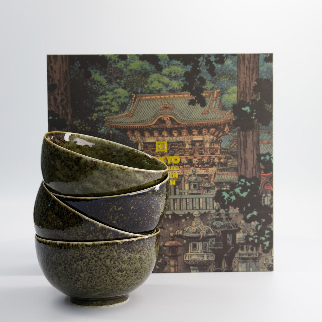 Bowl-Geschenkset Shinryoku Green 4er-Set, je 500 ml