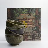 Bowl-Geschenkset Shinryoku Green 4er-Set, je 500 ml