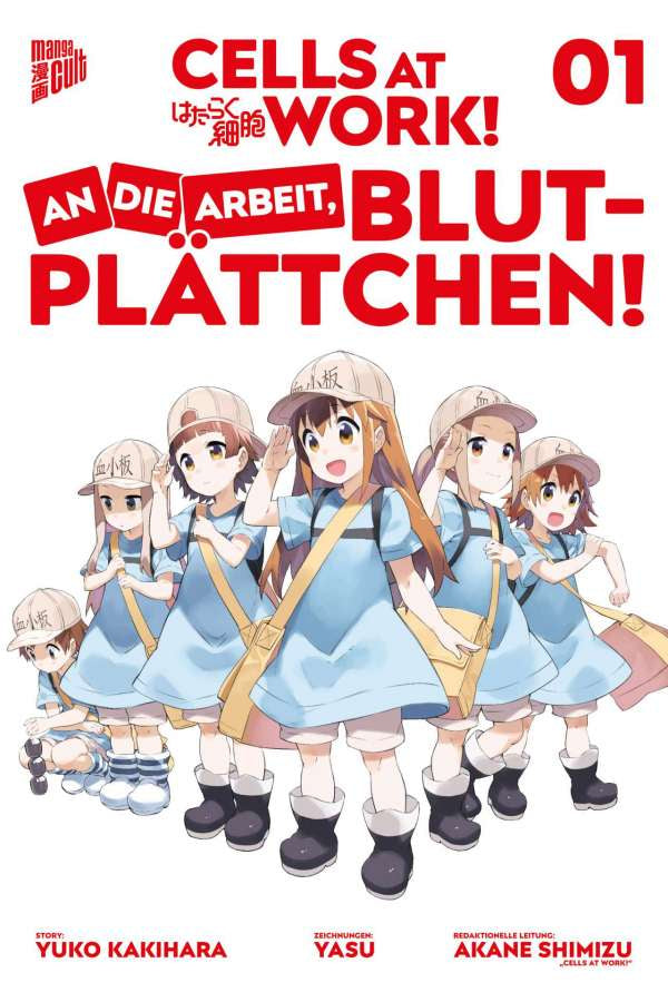 Cells at Work! An die Arbeit, Blutplättchen | Band 01