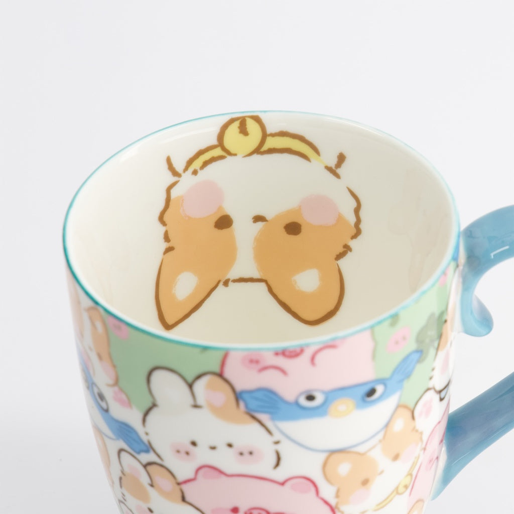 Kawaii Animals | Bunt Pastell | Tasse mit Geschenkbox 340  ml