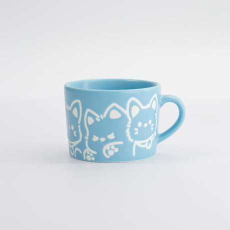 Kawaii Dog | Blau | Tasse ca. 200 ml