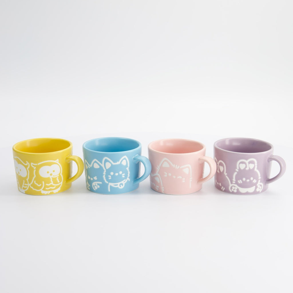Tassen-Geschenkset ''Kawaii Animals''
