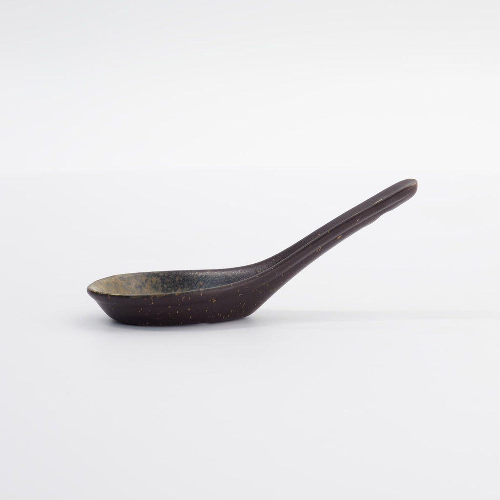 Tajimi Löffel | Braun Schwarz 13,5 cm