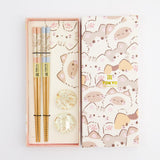 Esstäbchen-Geschenkset ''Kawaii Cats''