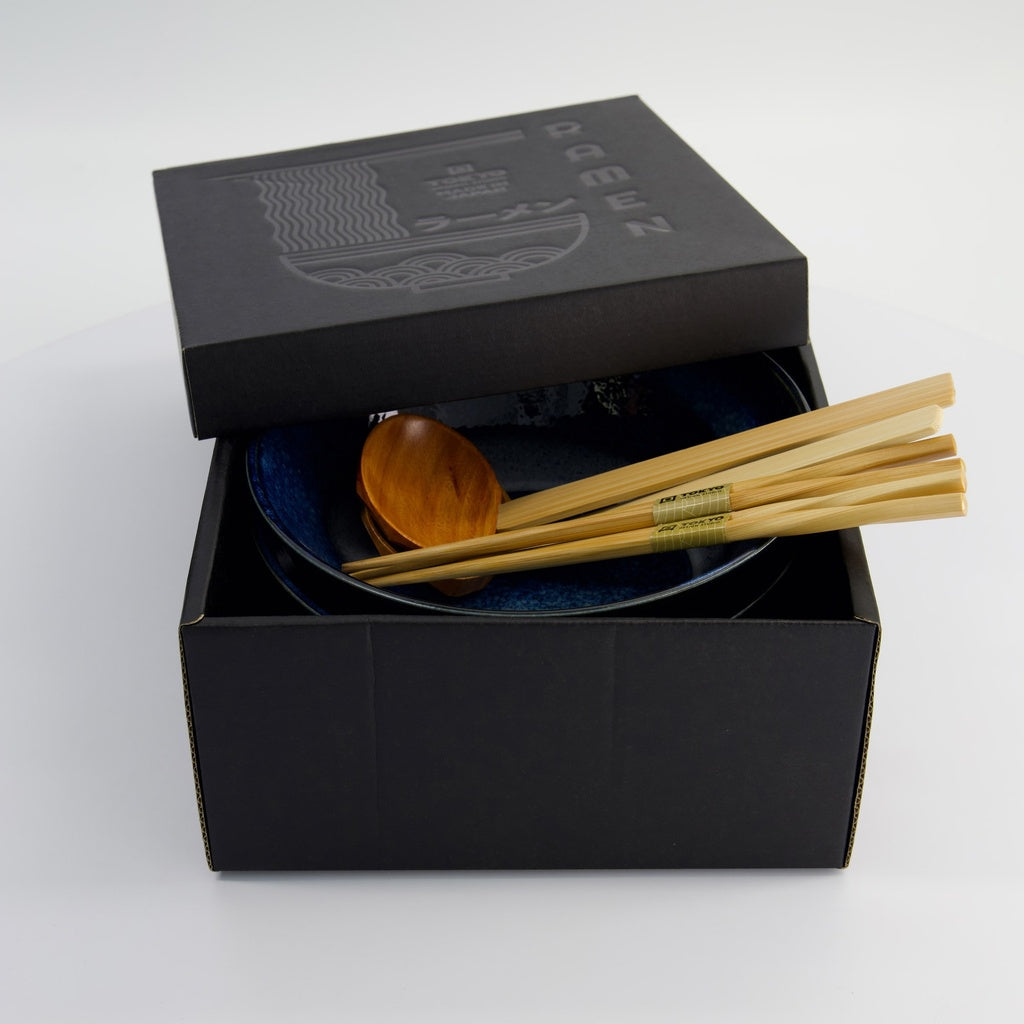 Ramen-Geschenkset Izayoi Blue 6-teilig 1300 ml