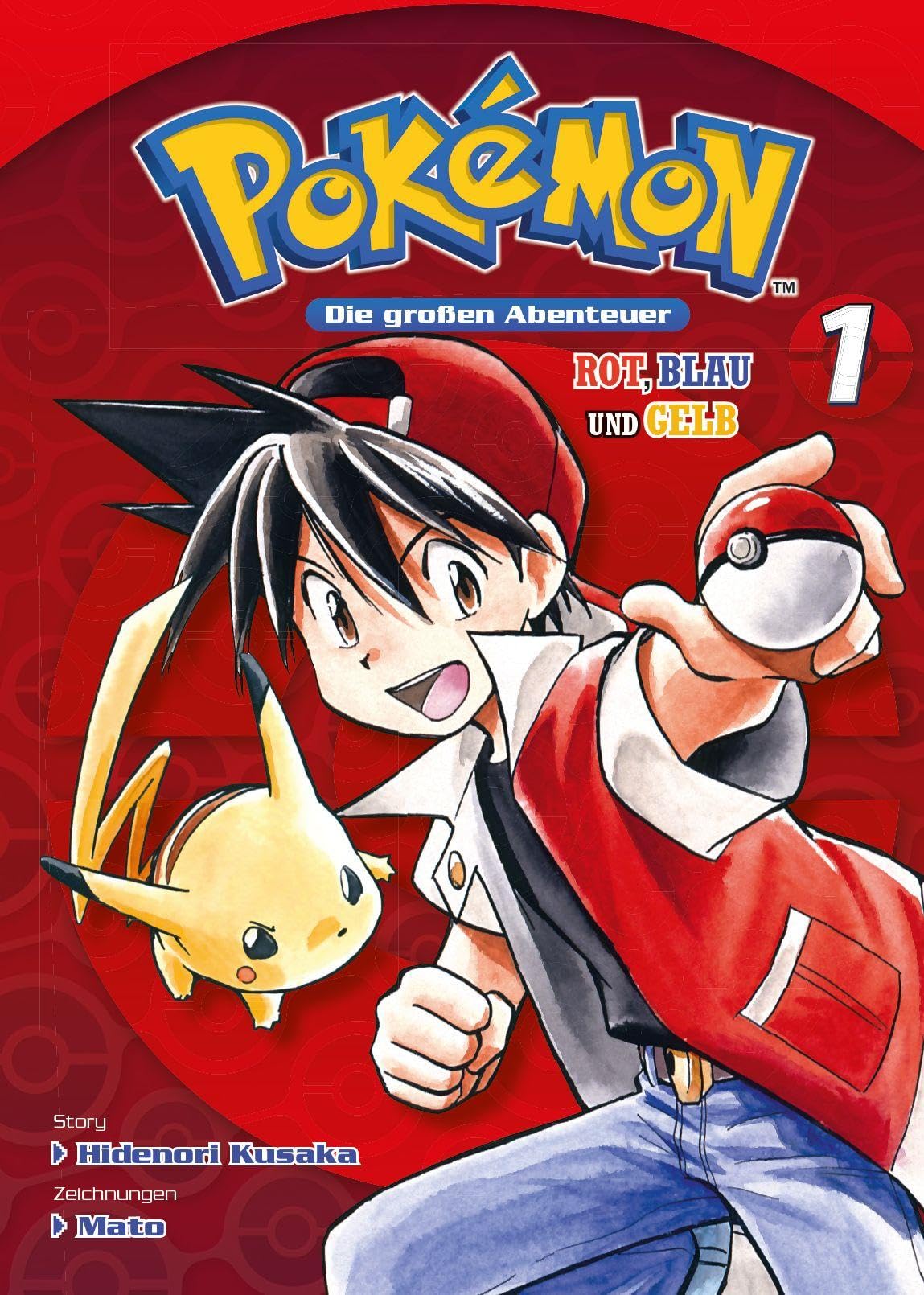 Pokémon - Die großen Abenteuer: Rot, Blau und Gelb | Band 01