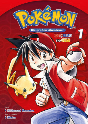 Pokémon - Die großen Abenteuer: Rot, Blau und Gelb | Band 01