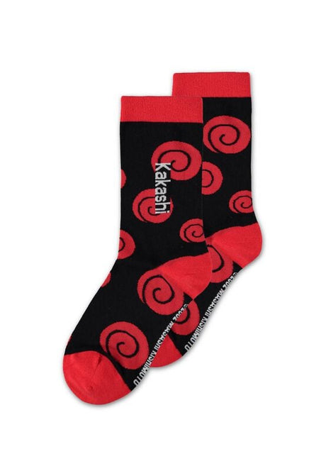 Sasuke, Kakashi, Itachi | Naruto Shippuden | Socken 3er-Pack (Größe 43–46)