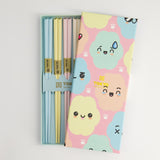 Esstäbchen-Geschenkset ''Cloud Emoji''