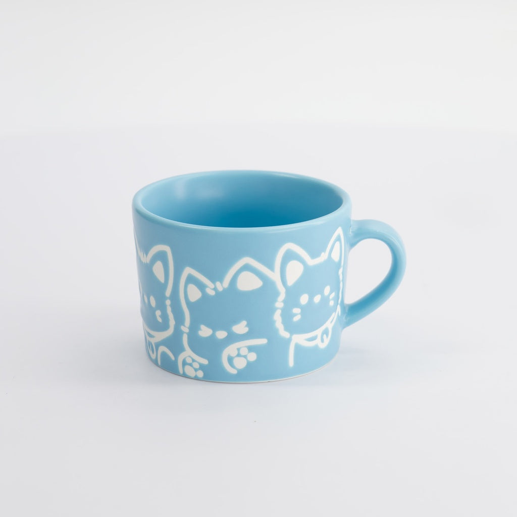 Kawaii Dog | Blau | Tasse ca. 200 ml