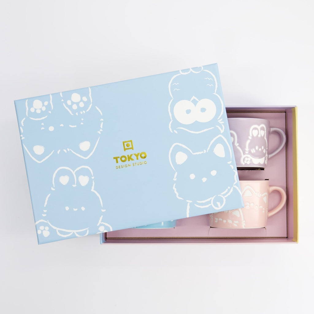 Tassen-Geschenkset ''Kawaii Animals''