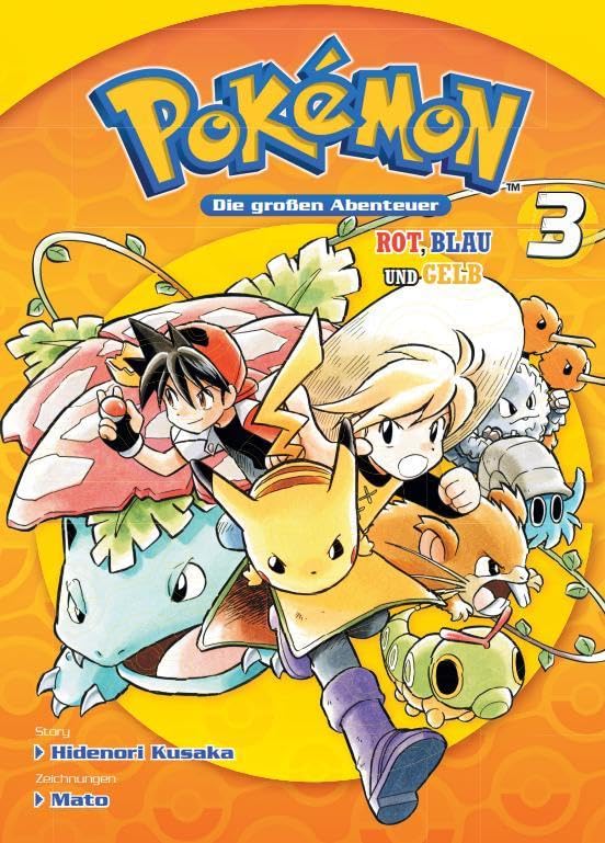 Pokémon - Die großen Abenteuer: Rot, Blau und Gelb | Band 03