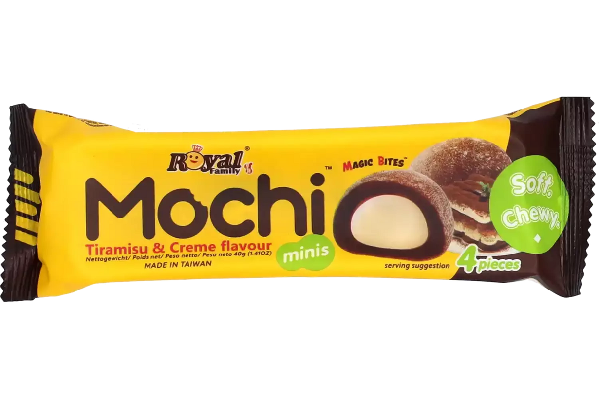 Royal Family - Mochi Tiramisu & Creme Flavor 40g