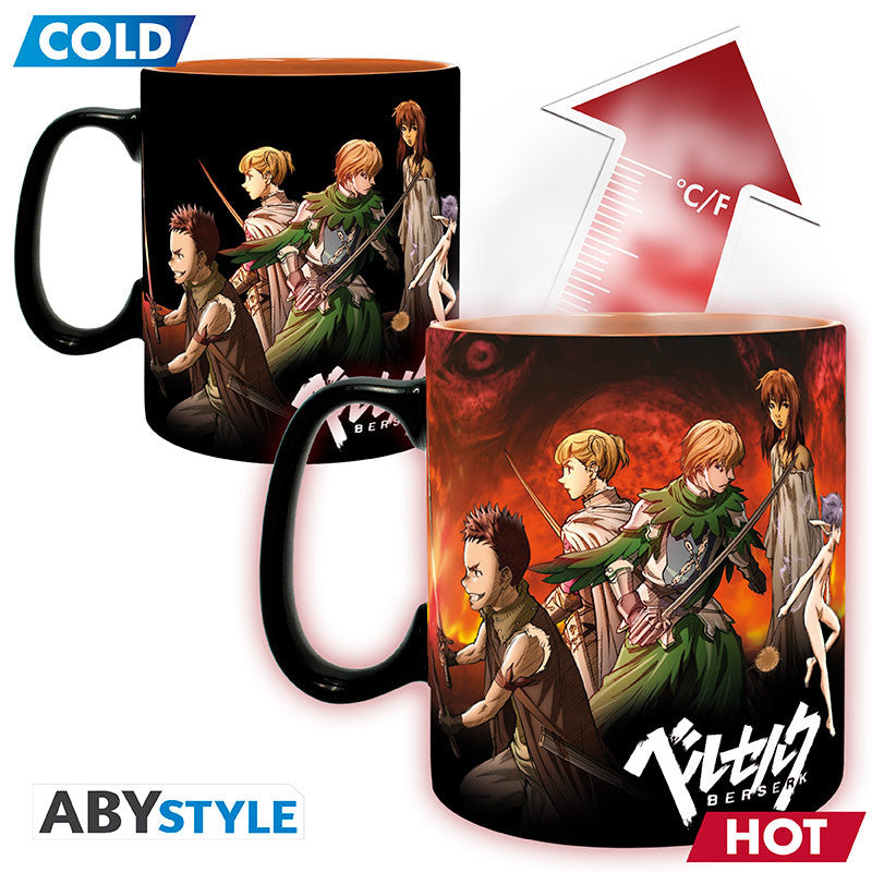 Thermo-reaktive Tasse 460ml | Berserk
