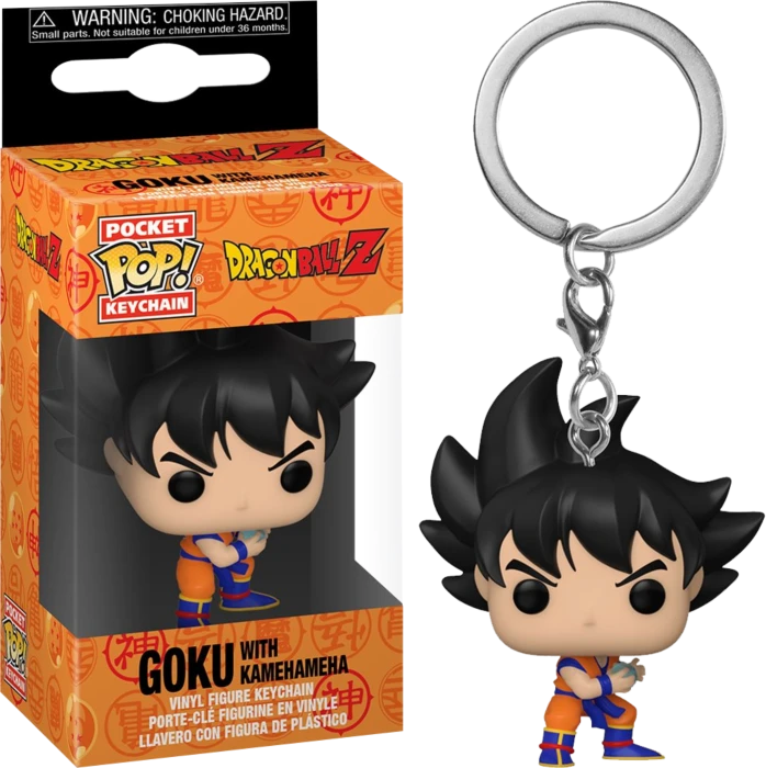 Goku w/ Kamehameha | Dragon Ball Z | Pop! Schlüsselanhänger 4 cm