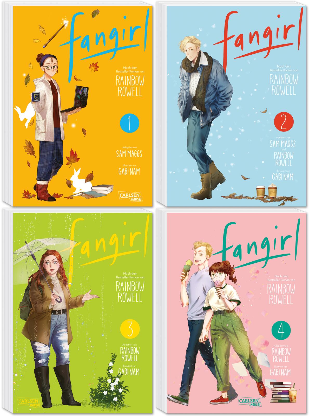 Fangirl Komplettpack | Band 01 - 04