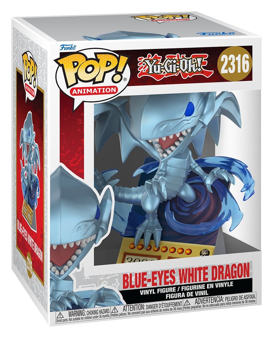Blue Eyes Dragon | Yu-Gi-Oh | POP! Vinyl Figur 9 cm