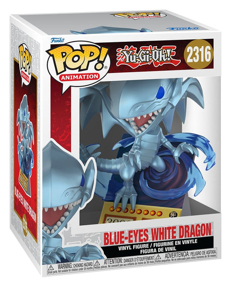 Blue Eyes Dragon | Yu-Gi-Oh | POP! Vinyl Figur 9 cm