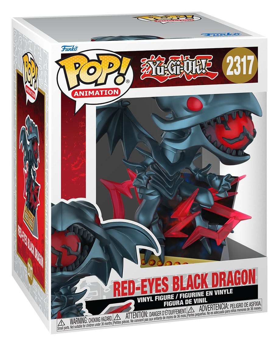 Red Eyes Dragon | Yu-Gi-Oh | POP! Vinyl Figur 9 cm