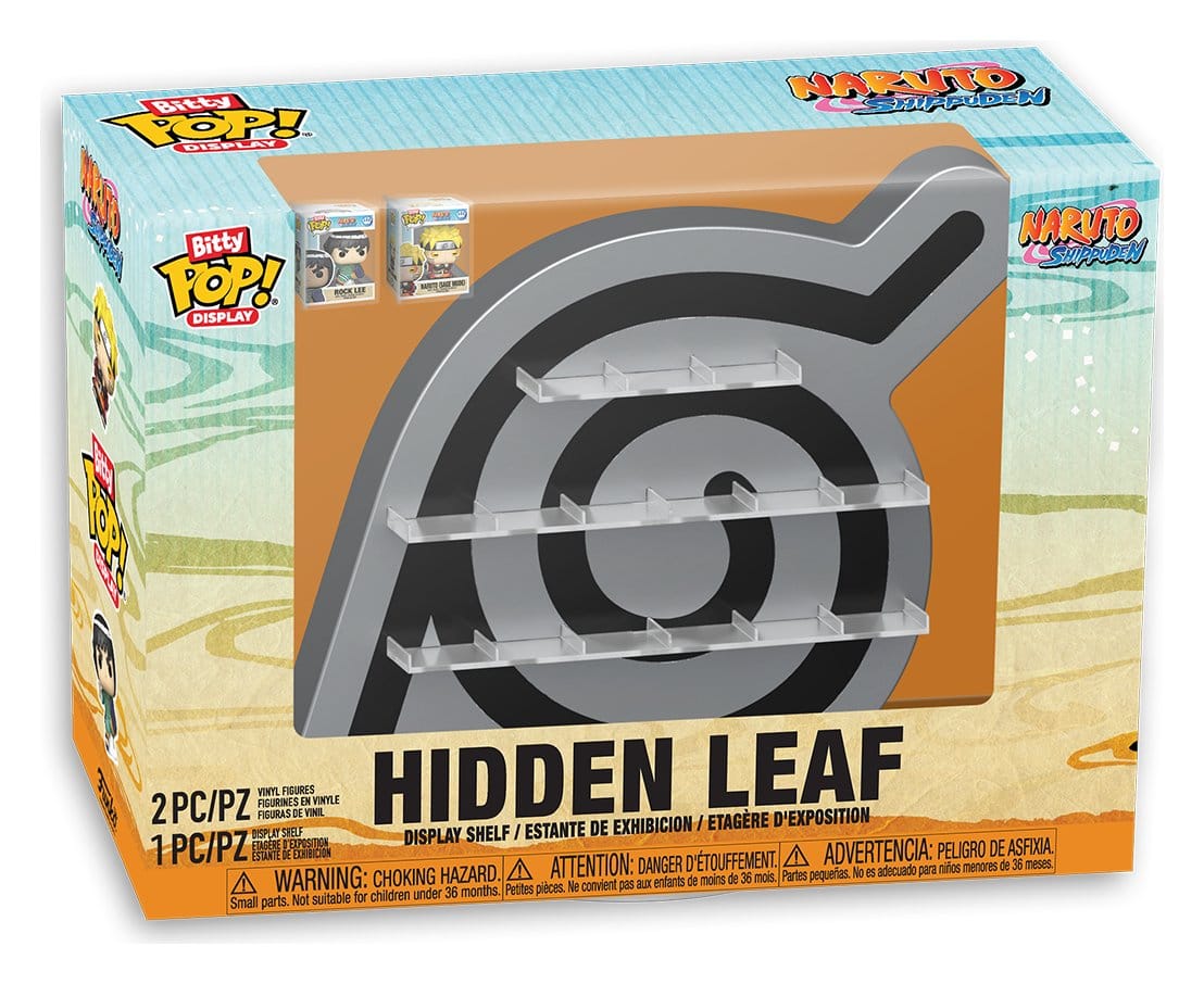 Hidden Leaf | Naruto Shippuden | Bitty POP! Display Vinyl Figur