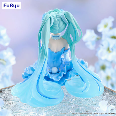 Hatsune Miku (Flower Fairy Nemophila Pail Blue Color Vers.) | Noodle Stopper PVC Figur 15 cm