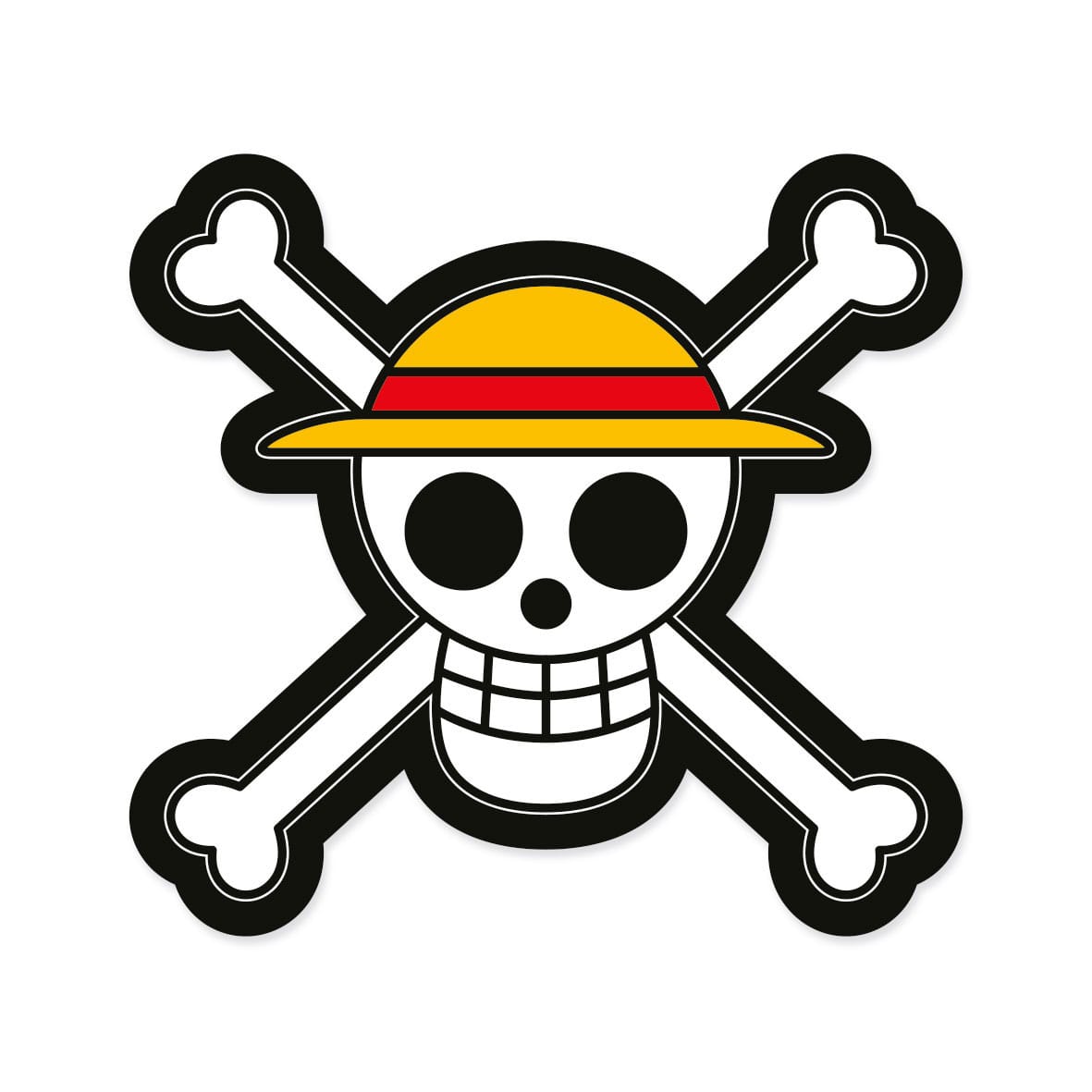 Jolly Roger | One Piece | Dekokissen 33 cm