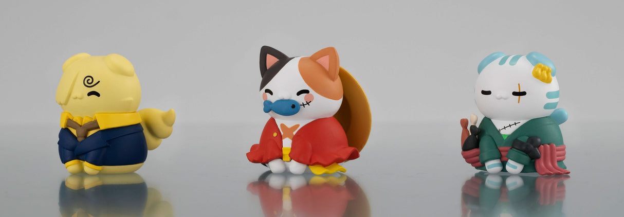 Nyan Piece! (Limited Edition) | One Piece | Mega Cat Project Happy Trio 3 cm