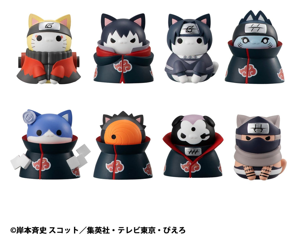 Nyaruto! Naruto Shippuden Mega Cat Project Sammelfigur Defense Battle of Village of Konoha! 3 cm